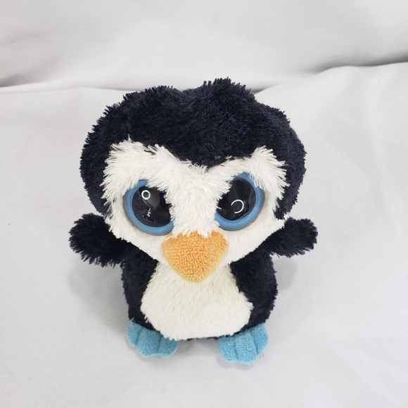TY Beanie Boos Waddles Penguin Plush Stuffed Toy 6 Inch 2012 Purple Tag - Picture 2 of 8